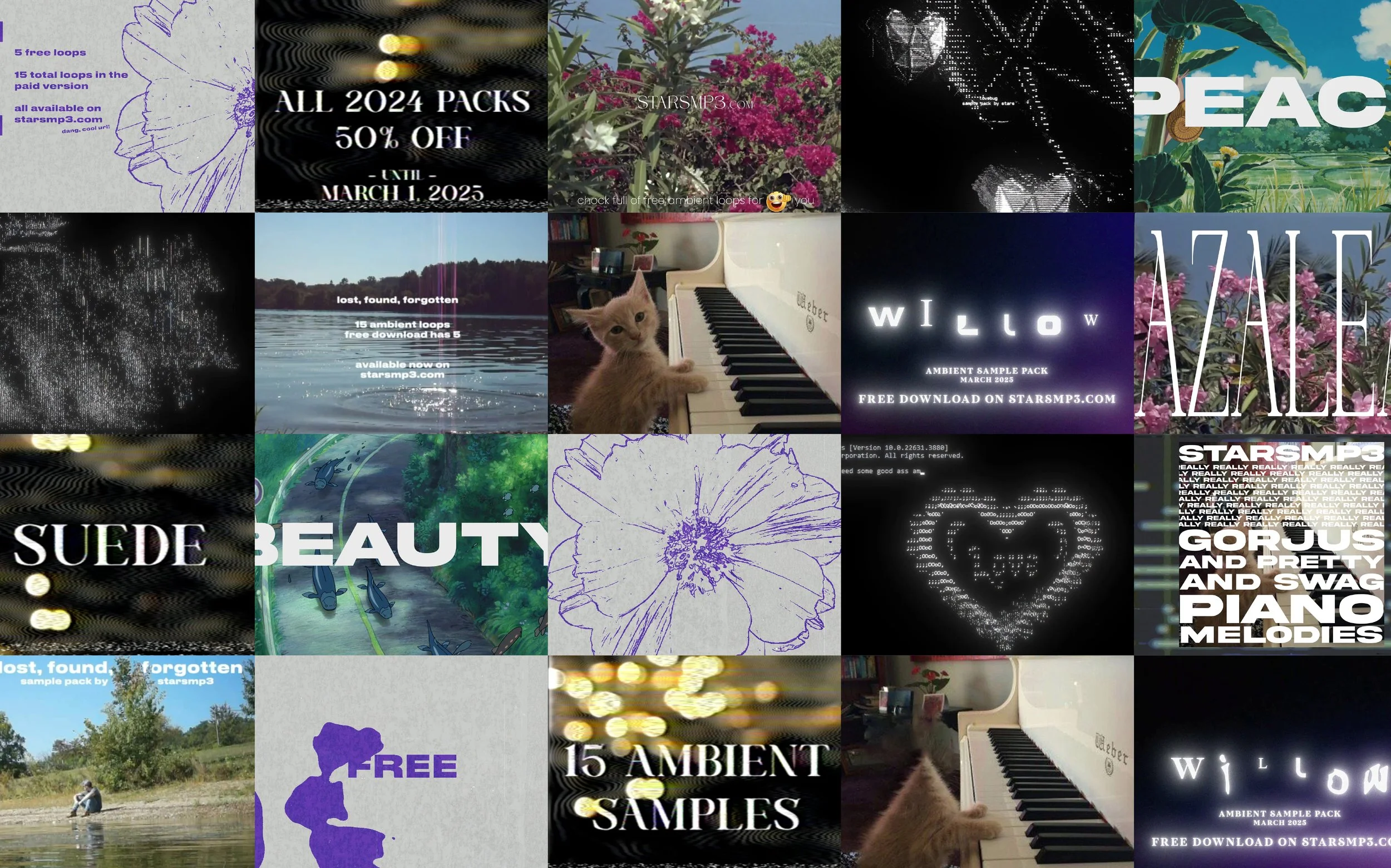 sample pack videos